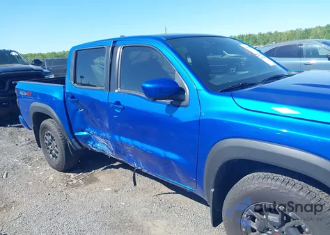 2024 Nissan Frontier Pro-4X 4X4 from USA, damaged, VIN 1N6ED1EK1RN656909